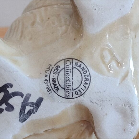 Vintage MCS Brazil Collectibles Handcrafted Ceramic Siamese Cat Figurine Glazed - Picture 7 of 8